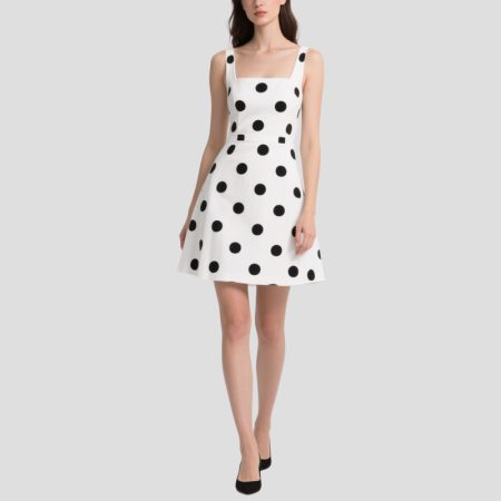 womens-polka-dot-casual-mini-dress