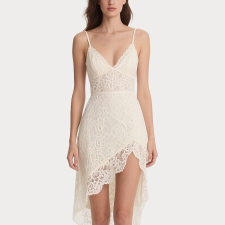 spaghetti-strap-lace-dress-asymmetric-hem-deep-v-neck-party-dress
