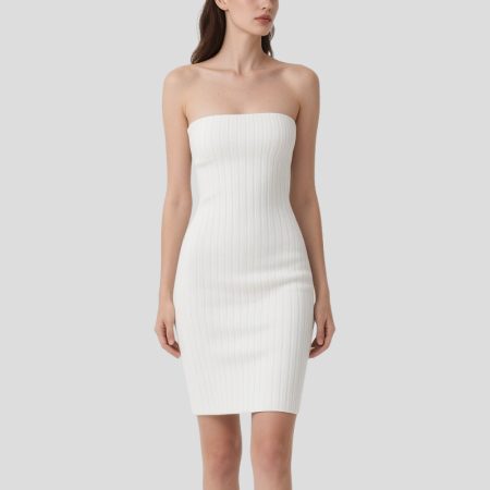 strapless-ribbed-knit-dress-bodycon-evening-party-dress