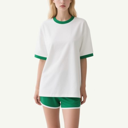 womens-athletic-set-oversized-tee-shorts-casual-sporty