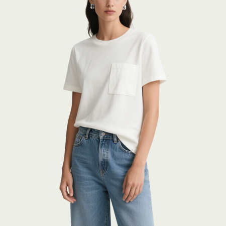 womens-khaki-side-seam-short-sleeved-t-shirt