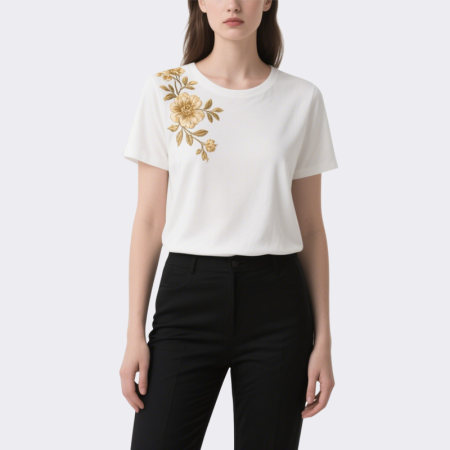 womens-white-flower-embroidery-short-sleeved-t-shirt