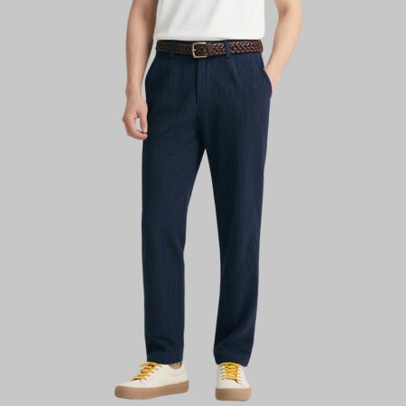 navy-blue-textured-mens-dress-pants-casual-formal