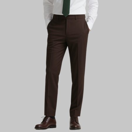 brown-slim-fit-mens-dress-pants-for-professional-business-attire