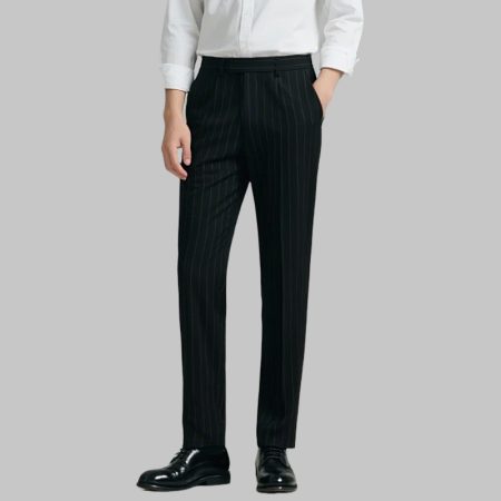 black-pinstripe-mens-dress-pants-slim-fit-formal-trousers