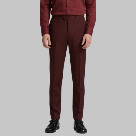 burgundy-mens-dress-pants-slim-fit-for-evening-and-formal