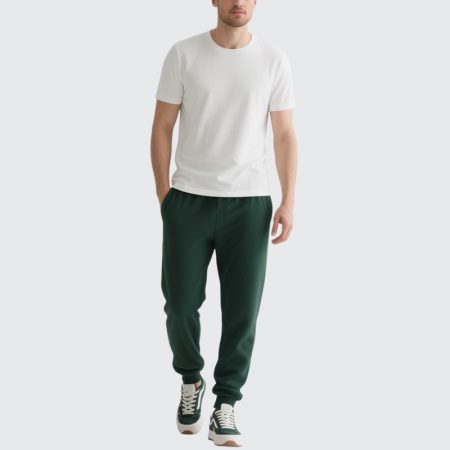 dark-green-mens-jogging-pants-relaxed-fit-with-elastic-waistband