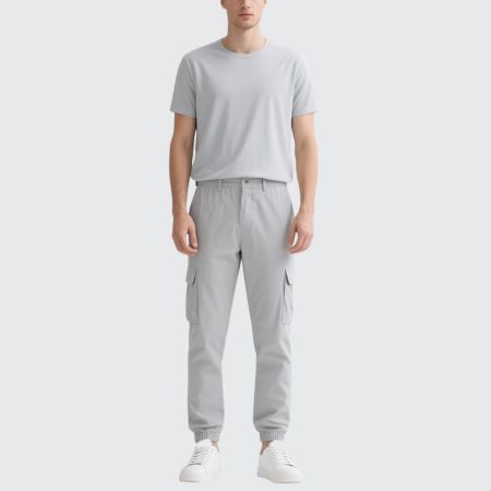 grey-mens-cuffed-cargo-joggers-versatile-activewear-trousers