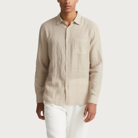 simple-solid-color-mens-linen-shirt