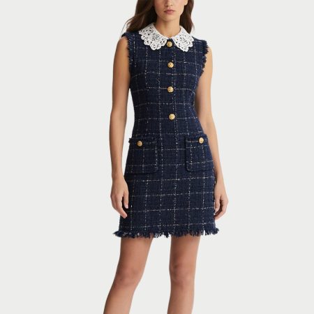 womens-lace-collar-tweed-dress