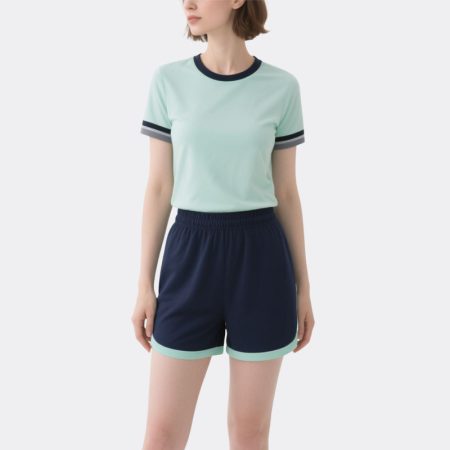 mint-green-navy-contrast-set-womens-summer-sporty-outfit