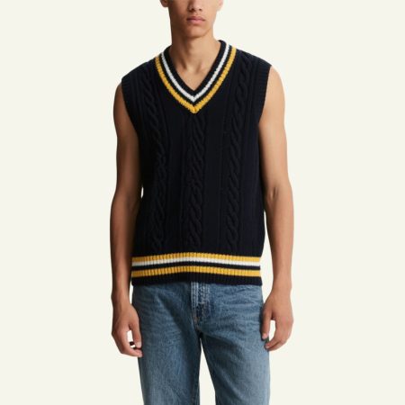 contrast-striped-twisted-mens-v-neck-knitted-vest