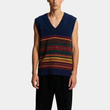 retro-trendy-striped-mens-v-neck-knitted-vest