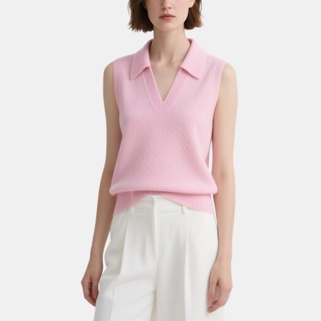 elegant-lapel-v-neck-womens-knitted-vest